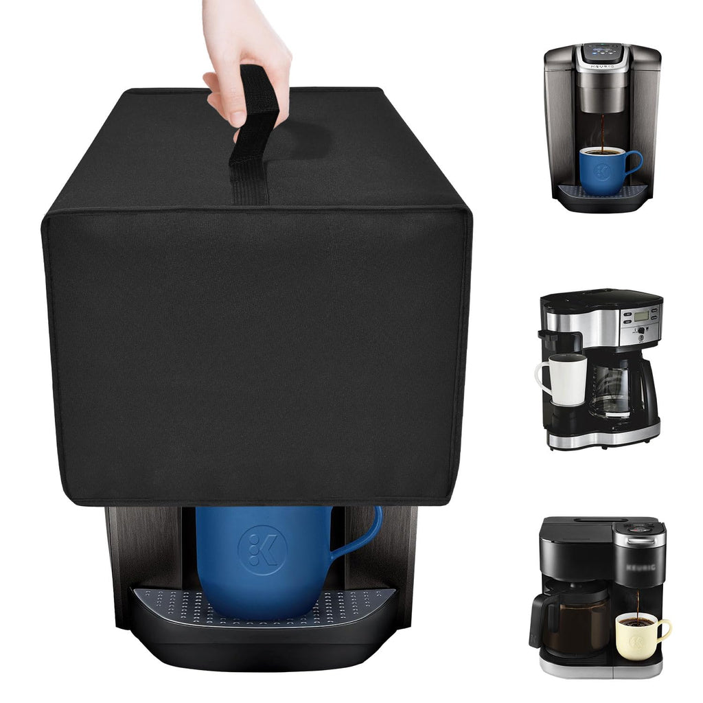 Black Coffee Maker Cover D503