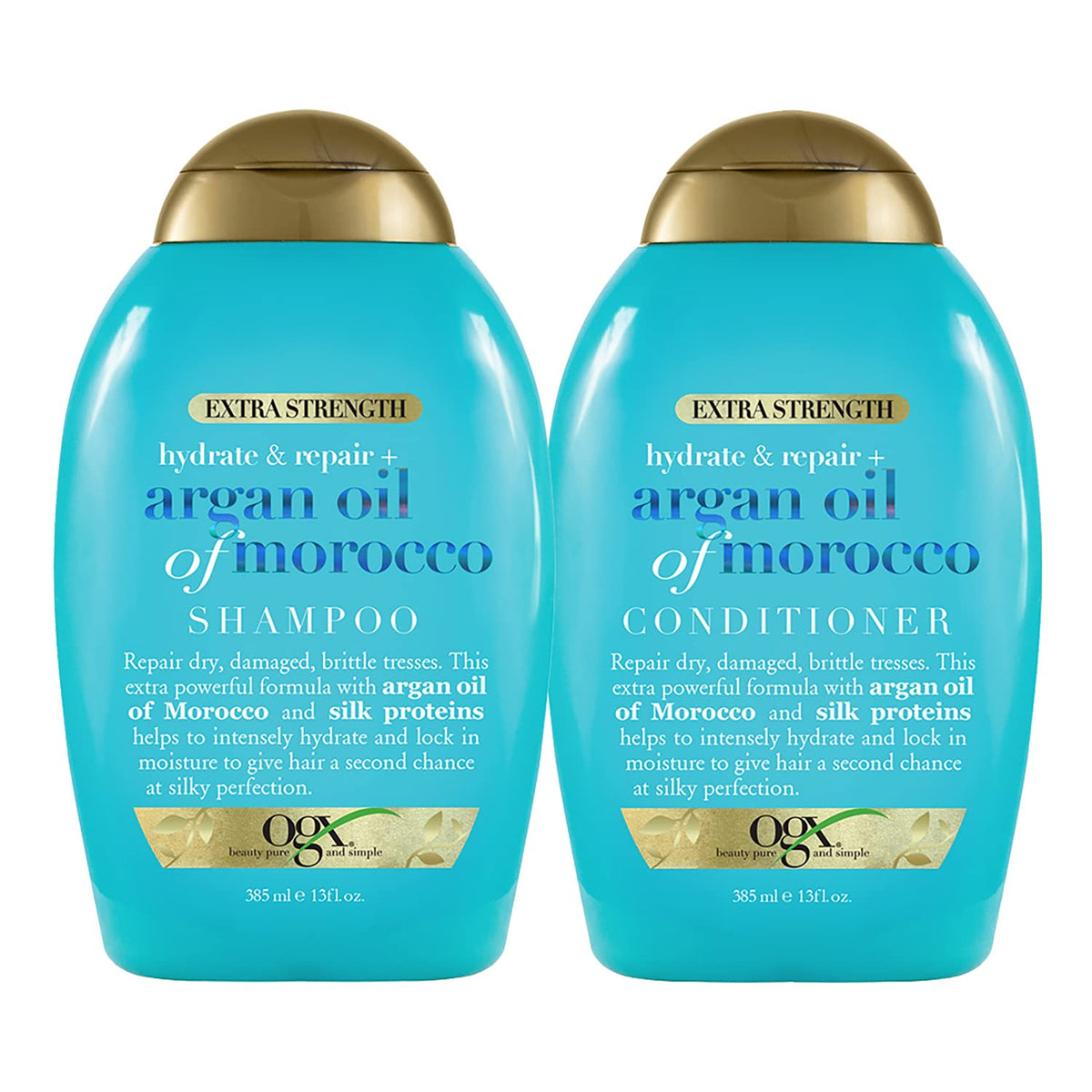 13 Fl Oz Argan Oil Shampoo & Conditioner J857581