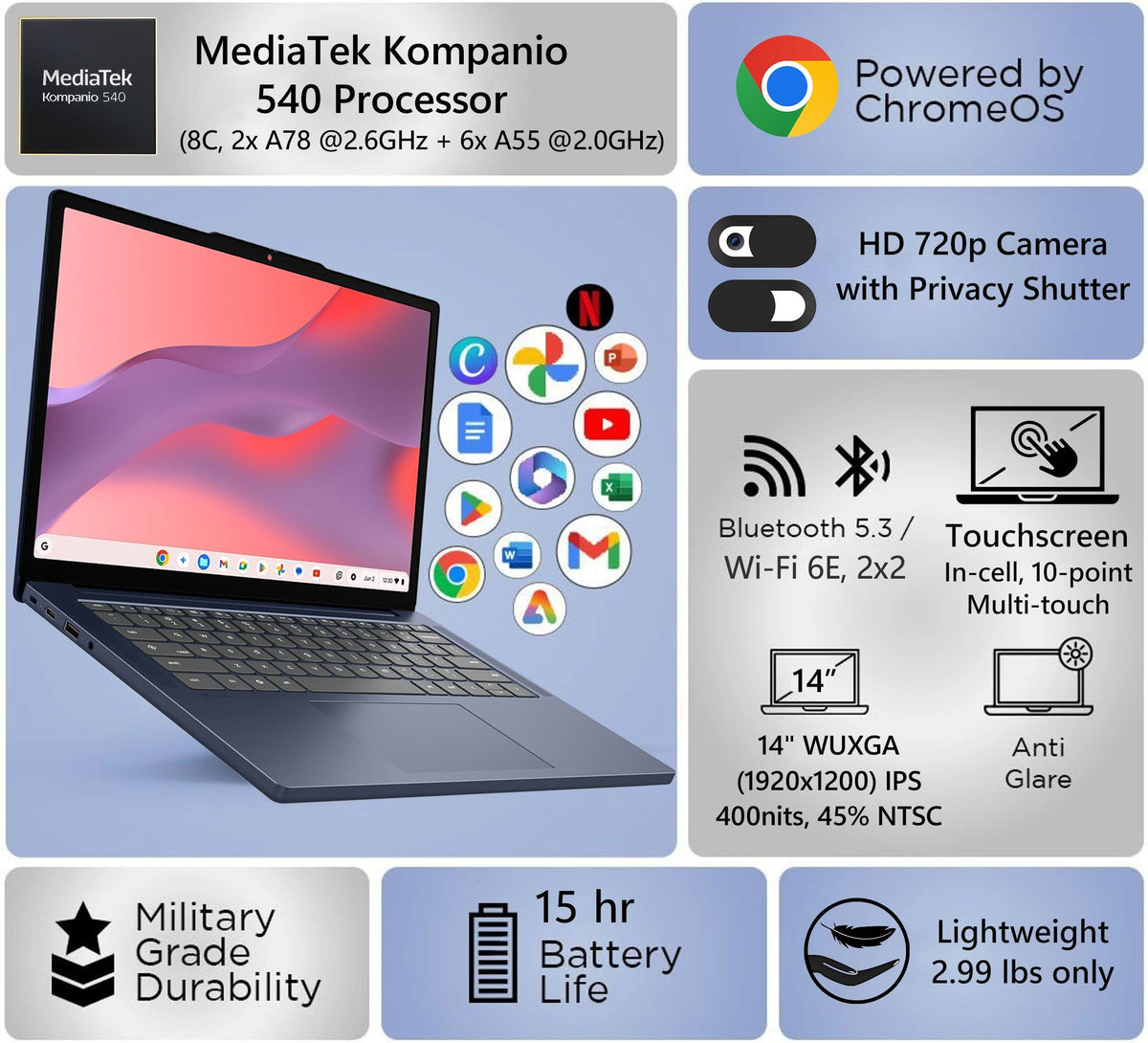 14" Touchscreen WUXGA Laptop Y266