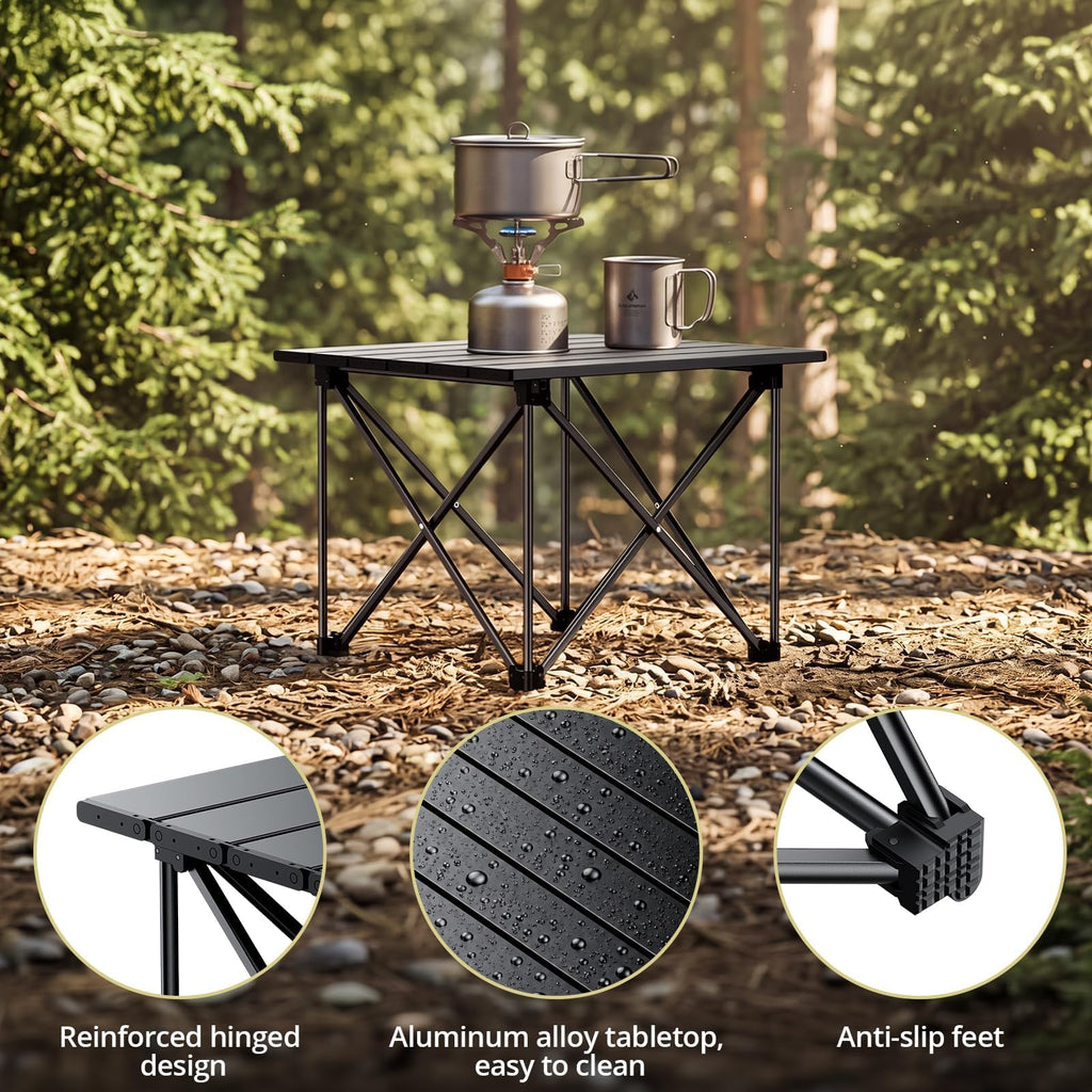 Small Ultralight Aluminum Folding Camping Table B78764