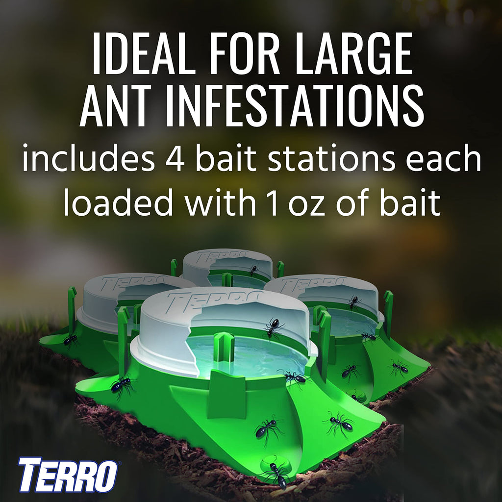 Outdoor Liquid Ant Bait Stations 12-Pack G290998