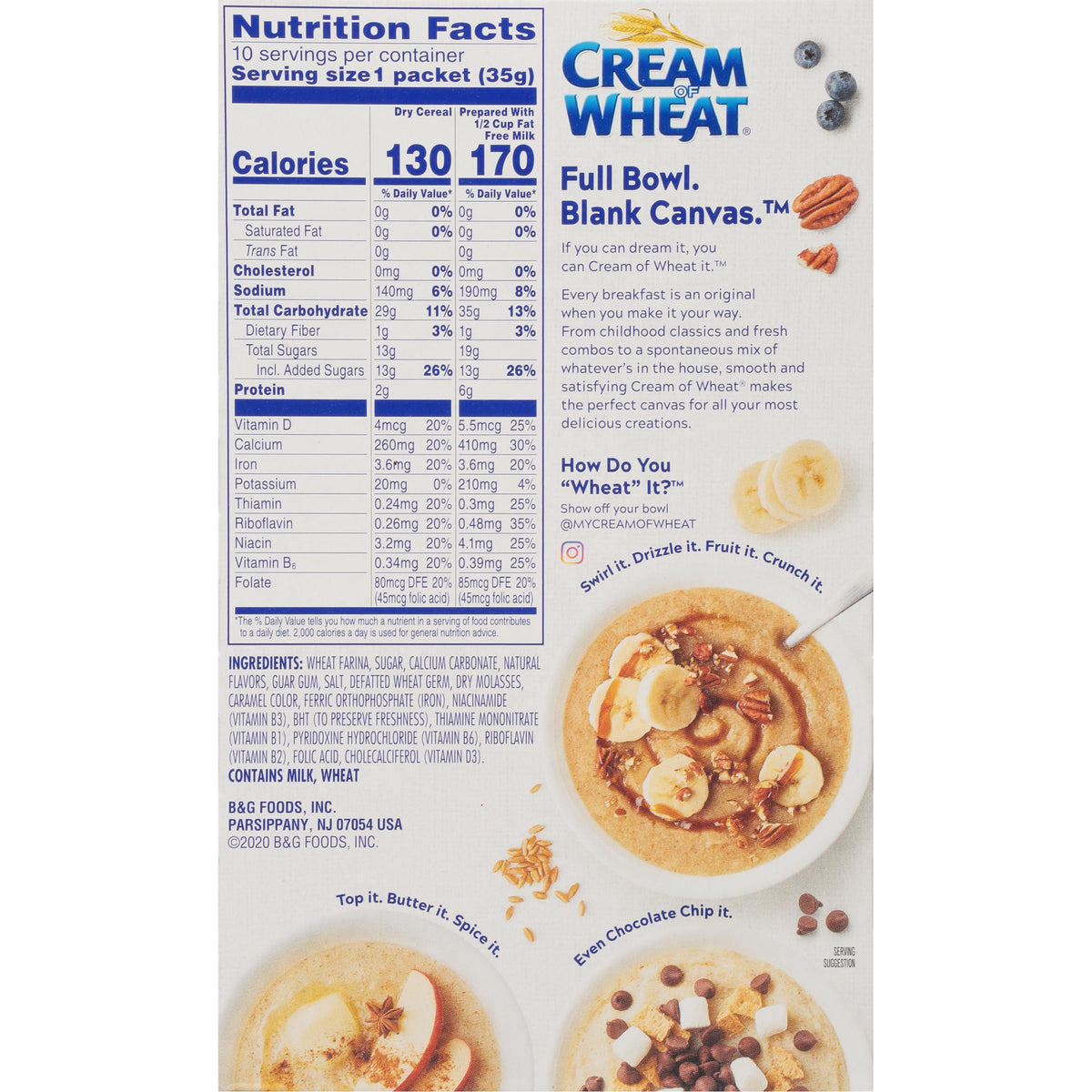 Instant Hot Cereal, Maple Brown Sugar, 12.3 Ounce (Pack of 4) K5517