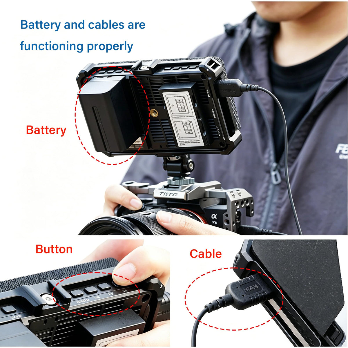 Camera Monitor Cage Y4156