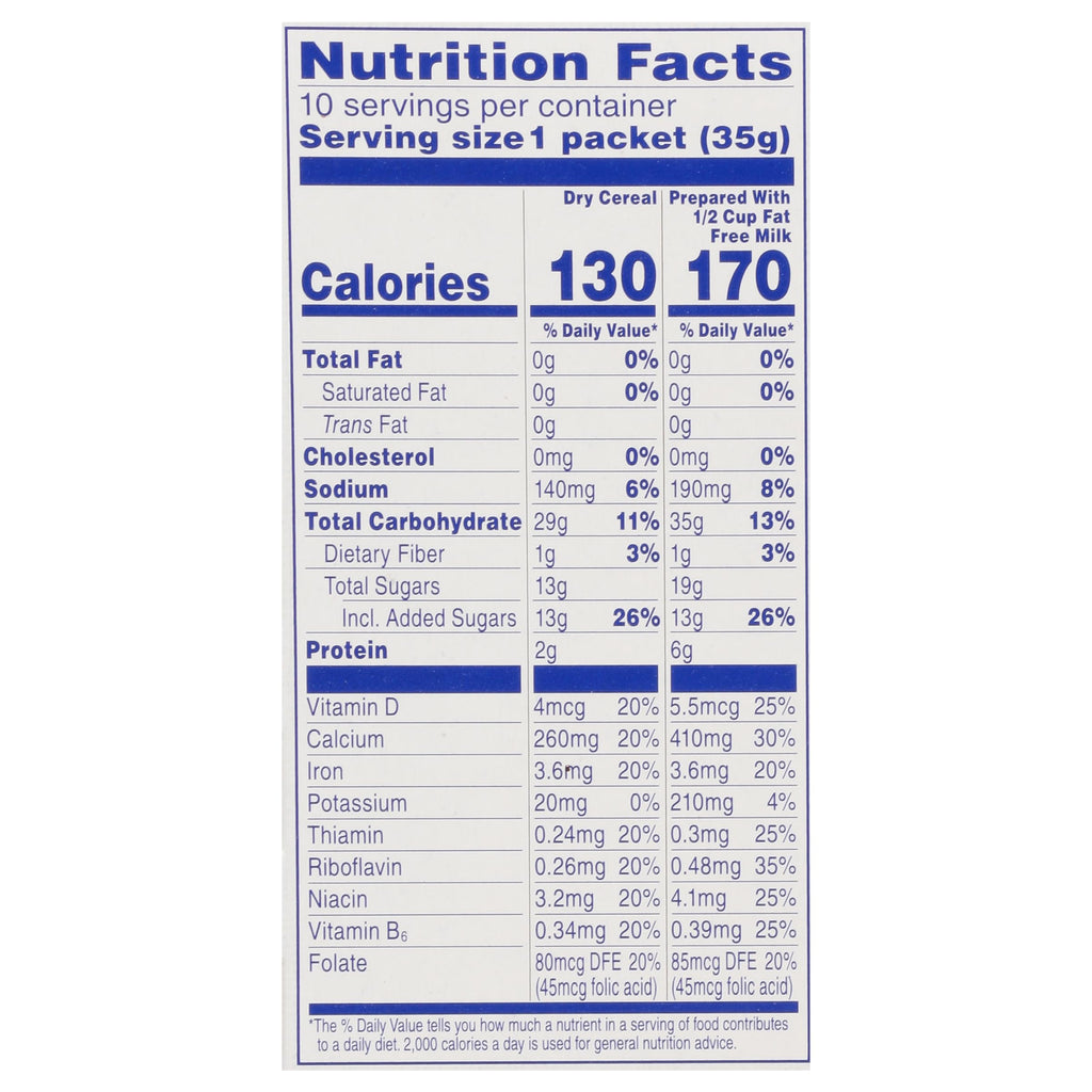 Instant Hot Cereal, Maple Brown Sugar, 12.3 Ounce (Pack of 4) K5517