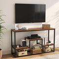 30" Tall Brown TV Stand Q555649