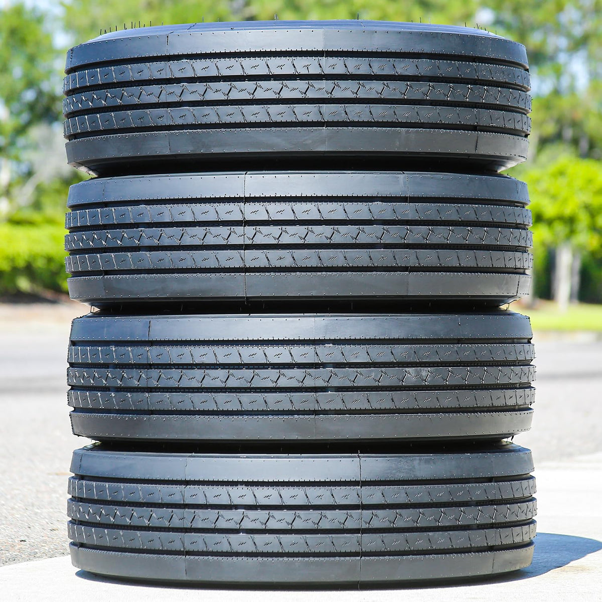 4 x ST205/75R15 All Season 14 Ply All Steel Tires I407
