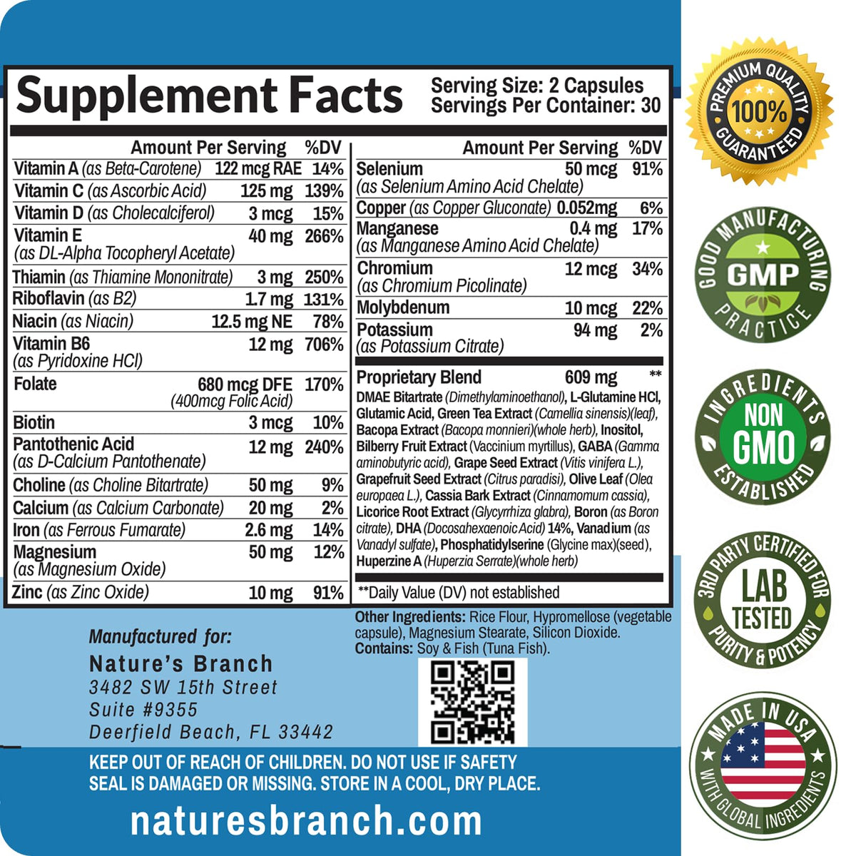 Brain Booster Supplement O185478