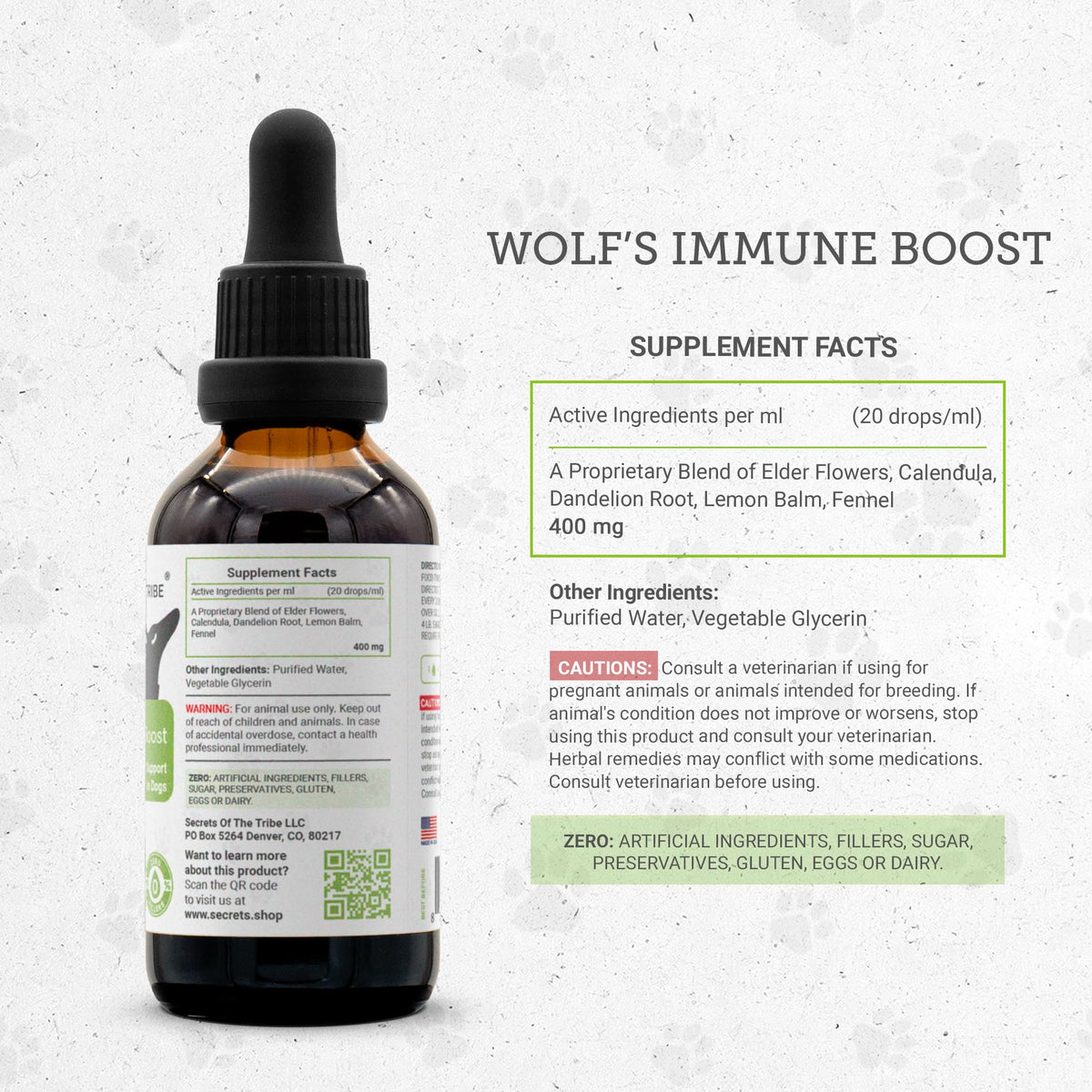 Herbal Dietary Supplement for Dogs 2 oz P1098