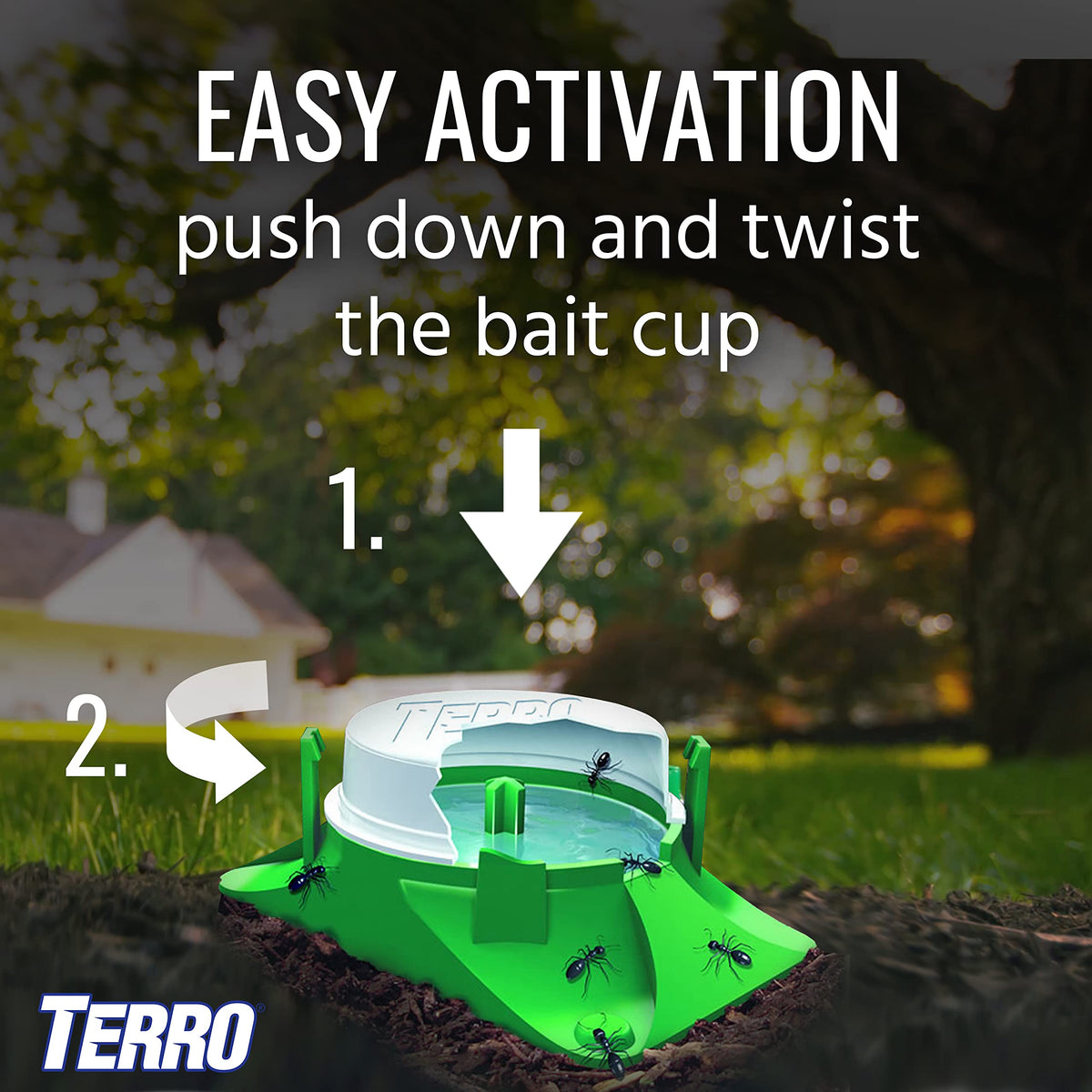 Outdoor Liquid Ant Bait Stations 12-Pack G290998