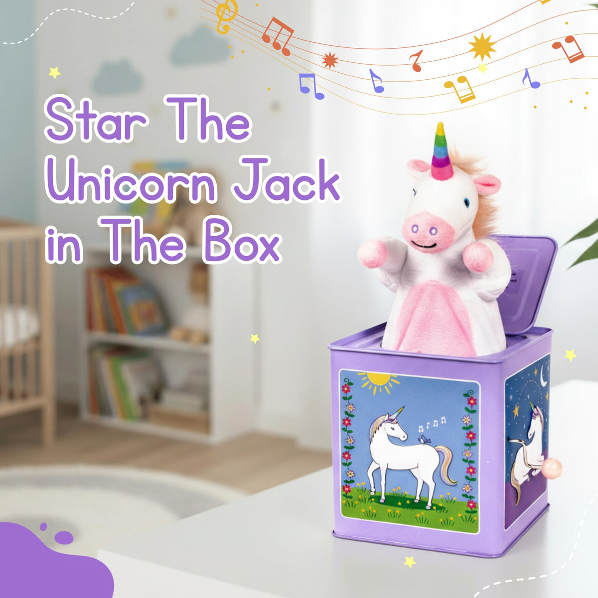 Unicorn Jack in the Box I66874
