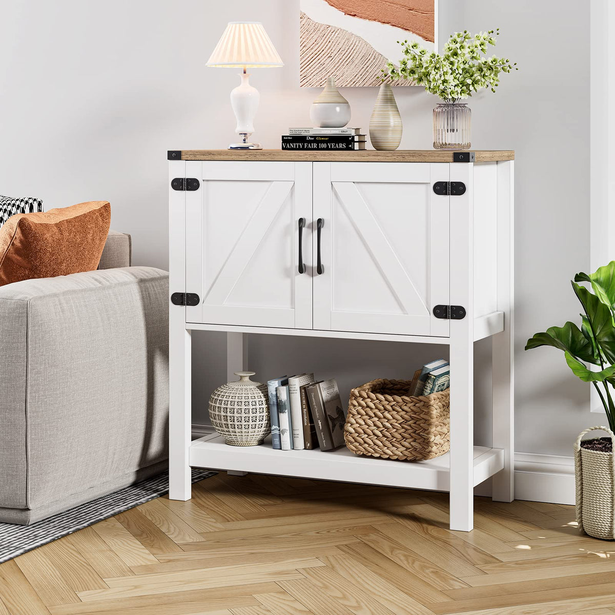 White Console Table G375824