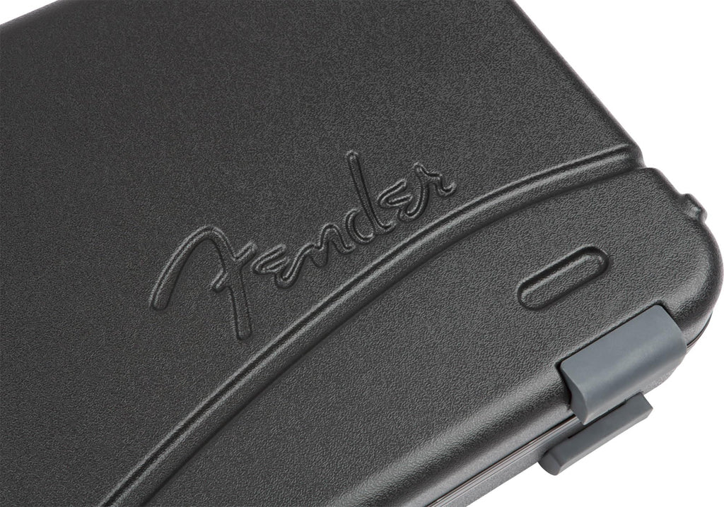 Black Molded Guitar Case with Guitar Strap and 24-Pack Picks P727