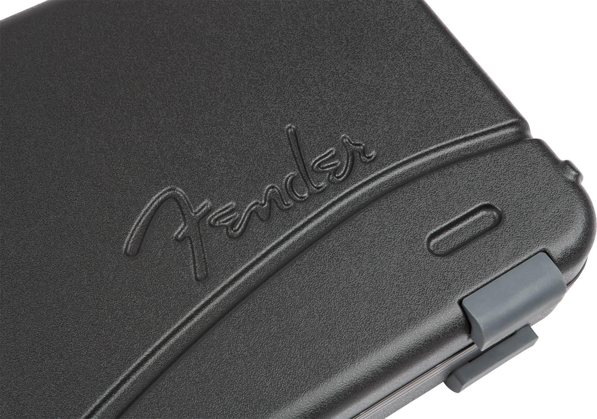 Black Molded Guitar Case with Guitar Strap and 24-Pack Picks P727