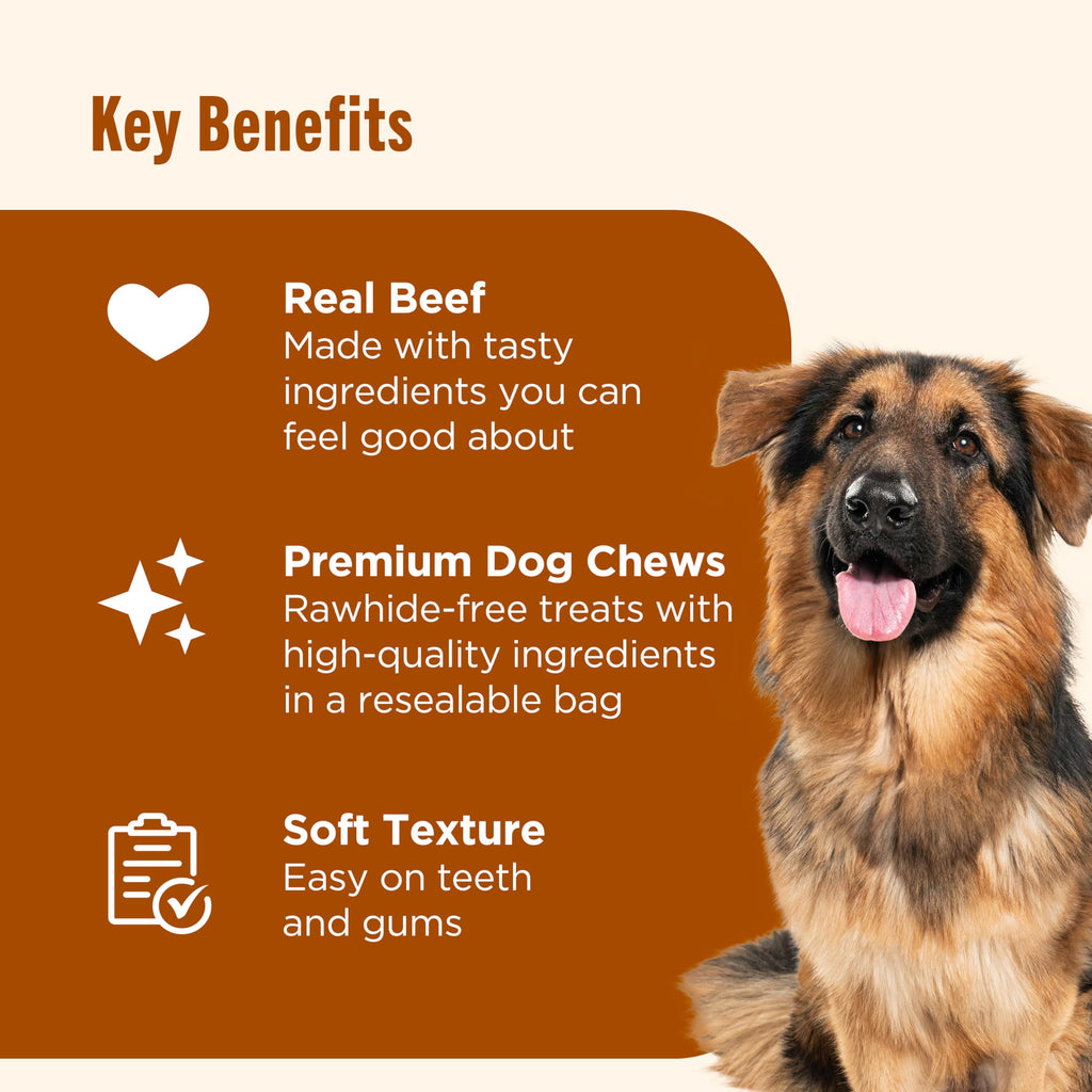 Beef Dog Chews 23.1 oz W6965