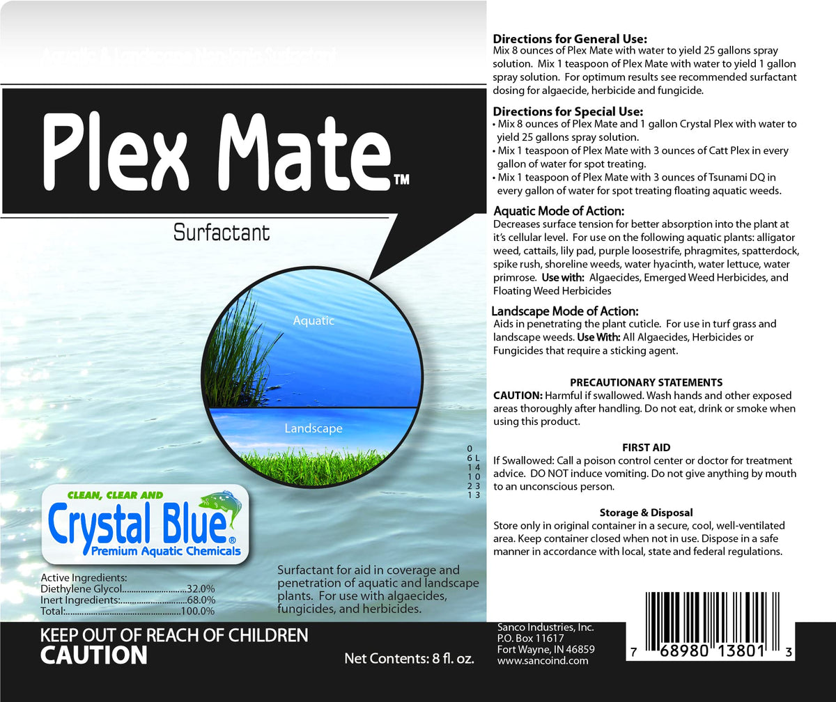 Aquatic Surfactant 8 Ounces Non-Ionic O854683