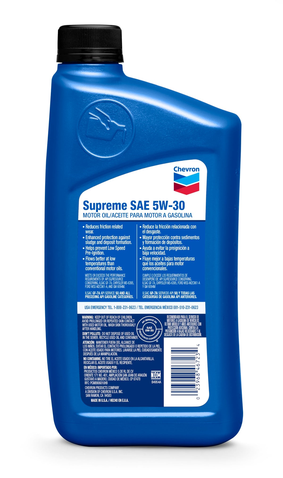 5W-30 Motor Oil 1 Quart Bottle O50523