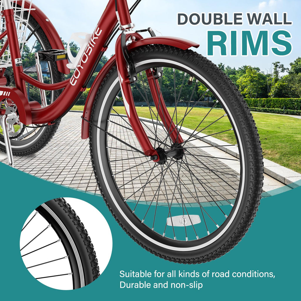 20/24/26 Inch 3 Wheel Bike T37853