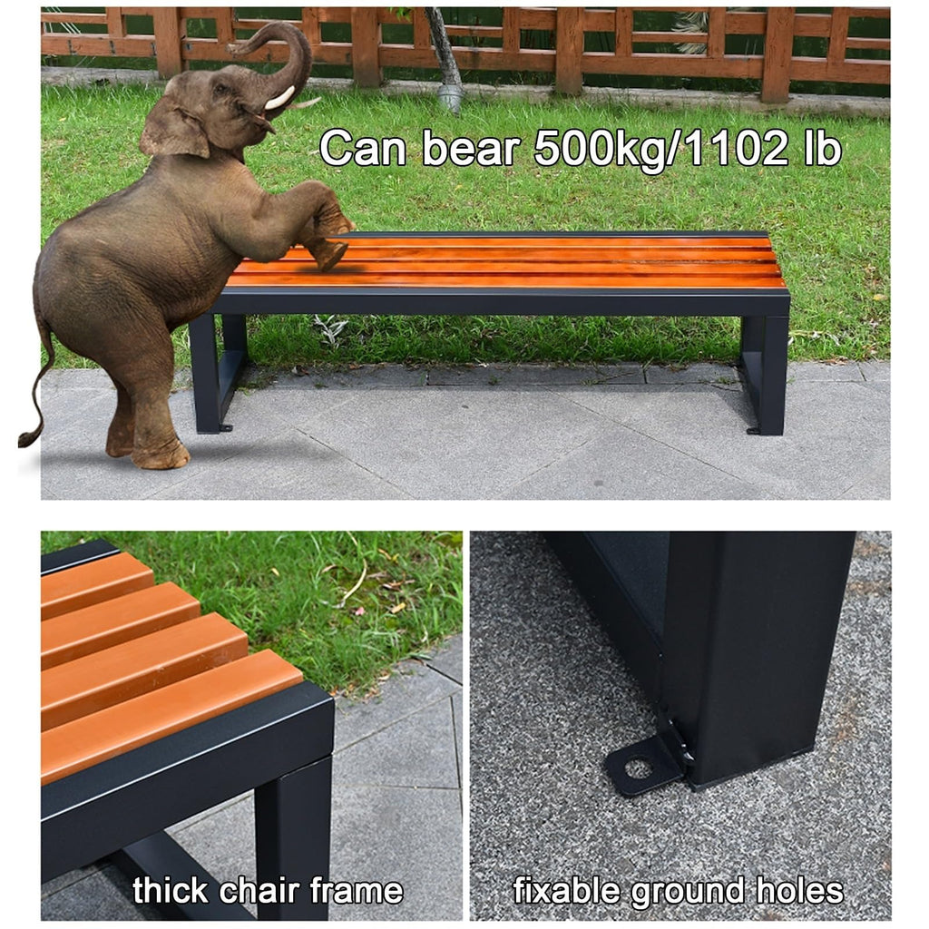 Metal Outdoor Bench L9750