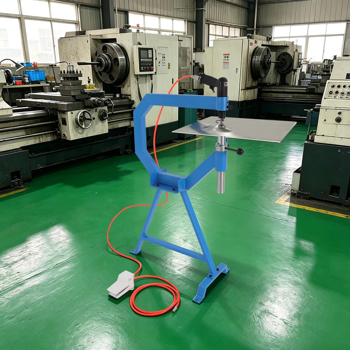 Pneumatic Planishing Hammer with Foot Pedal Z8337