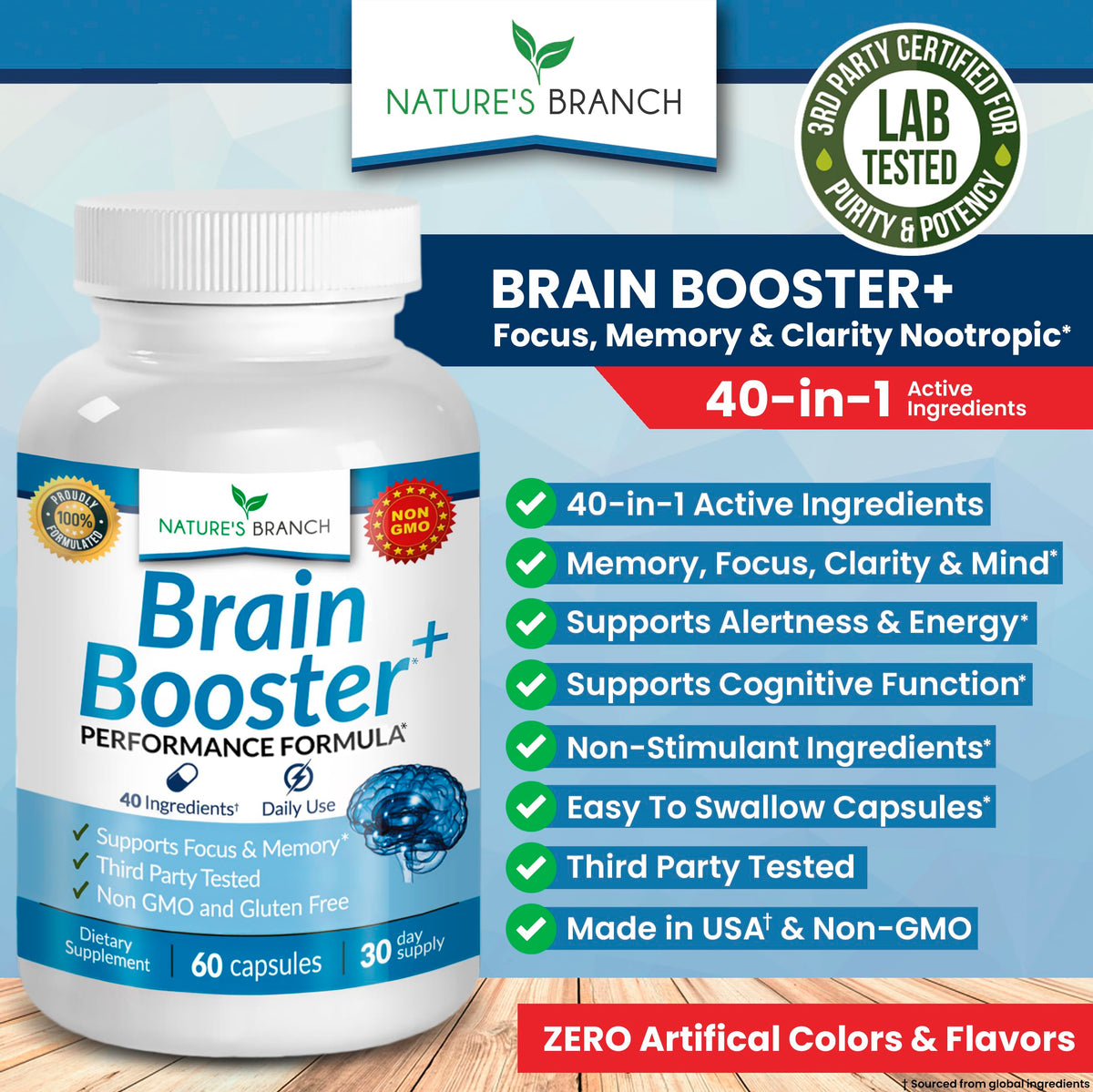Brain Booster Supplement O185478