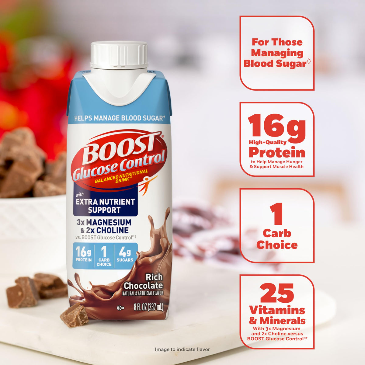 Chocolate Nutritional Drink 8 FL OZ M76457