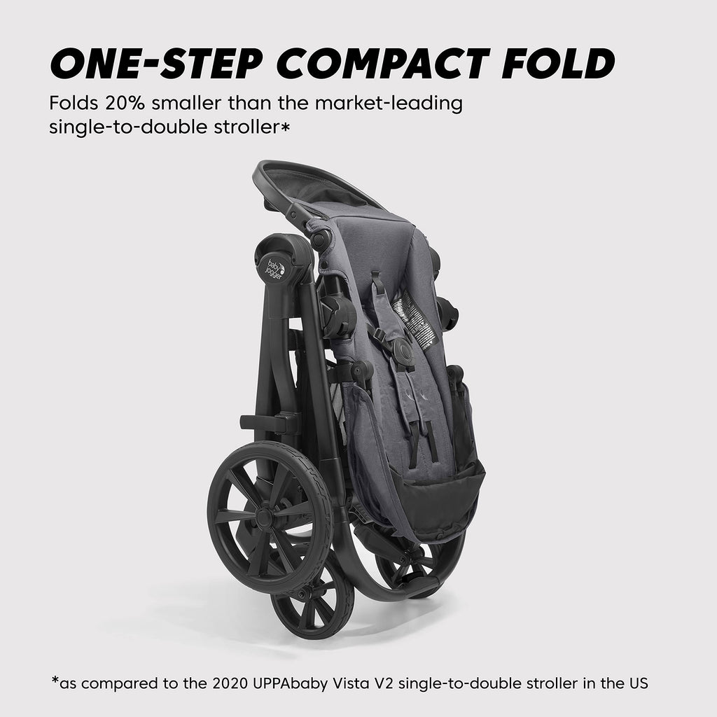 Single-to-Double Modular Travel System with Infant Car Seat E1503