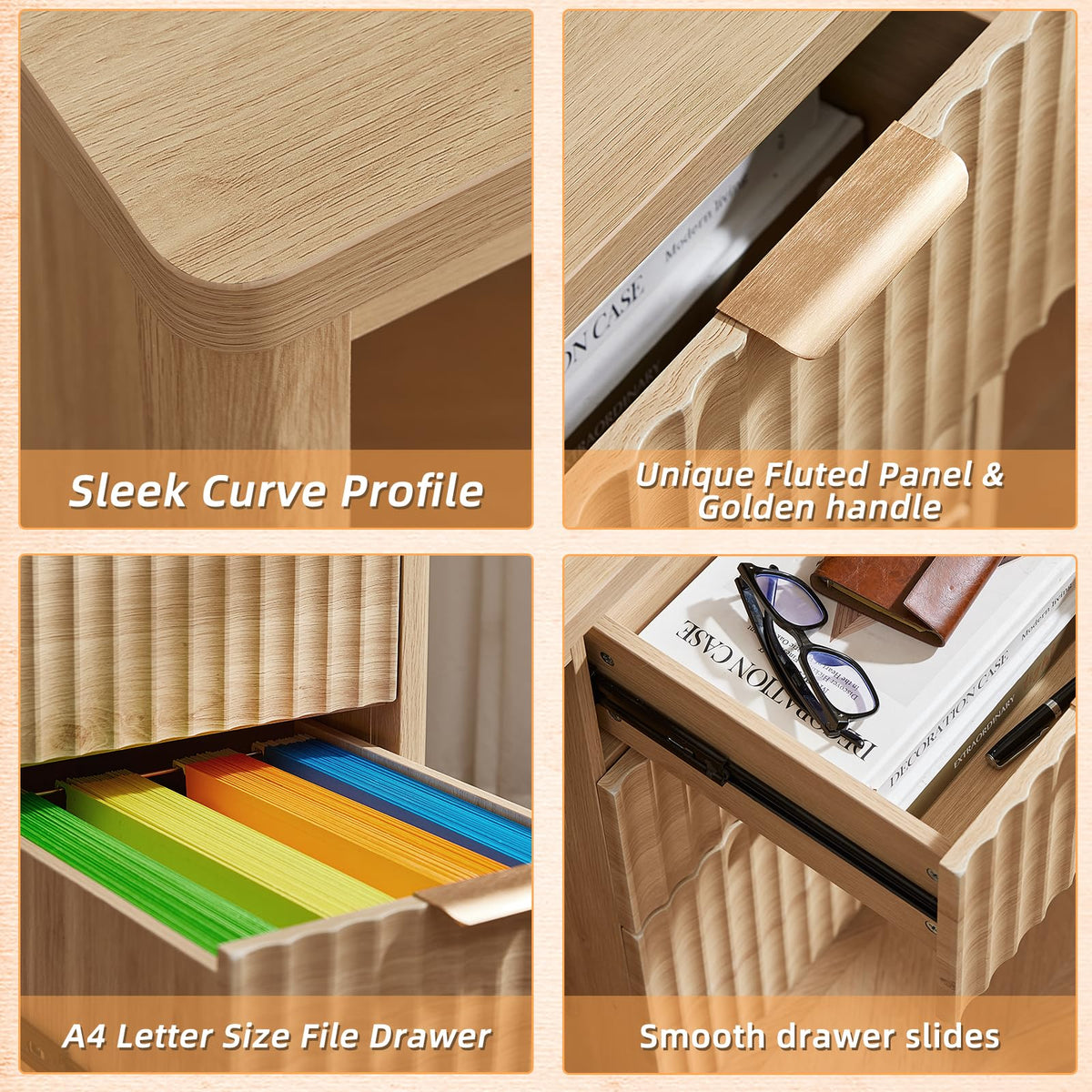 Office Desk with 3 Drawers X263