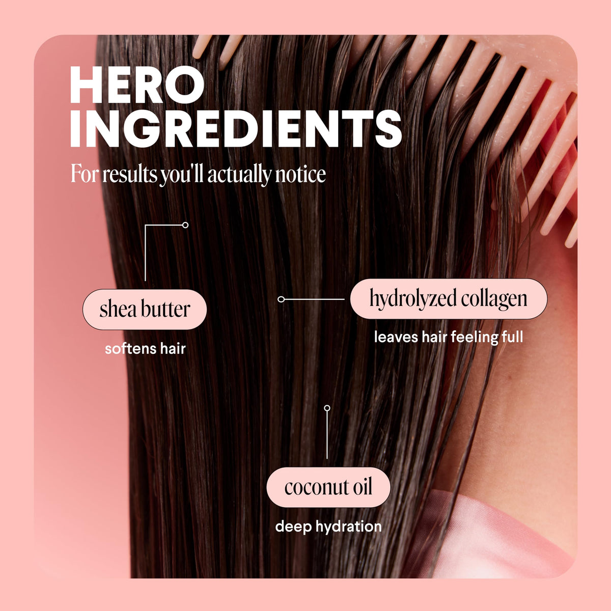 Volume Shampoo + Conditioner Set 12 oz Coconut Oil A134