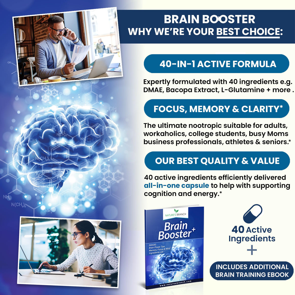 Brain Booster Supplement O185478