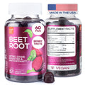 Beet Root Gummies with Tart Cherry, 60 Pcs A27643