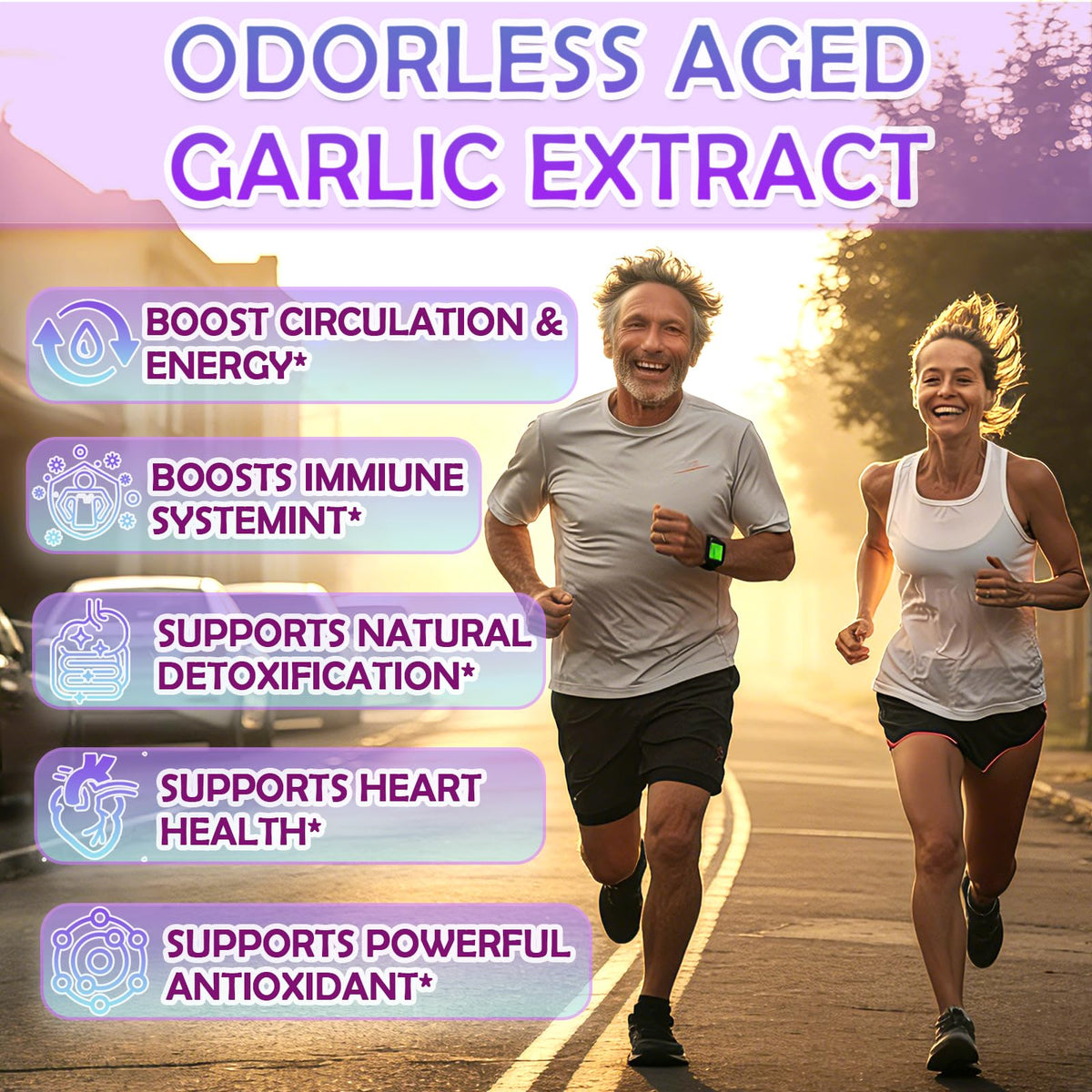 Organic Odorless Garlic Extract Liquid Drops 500mg I782