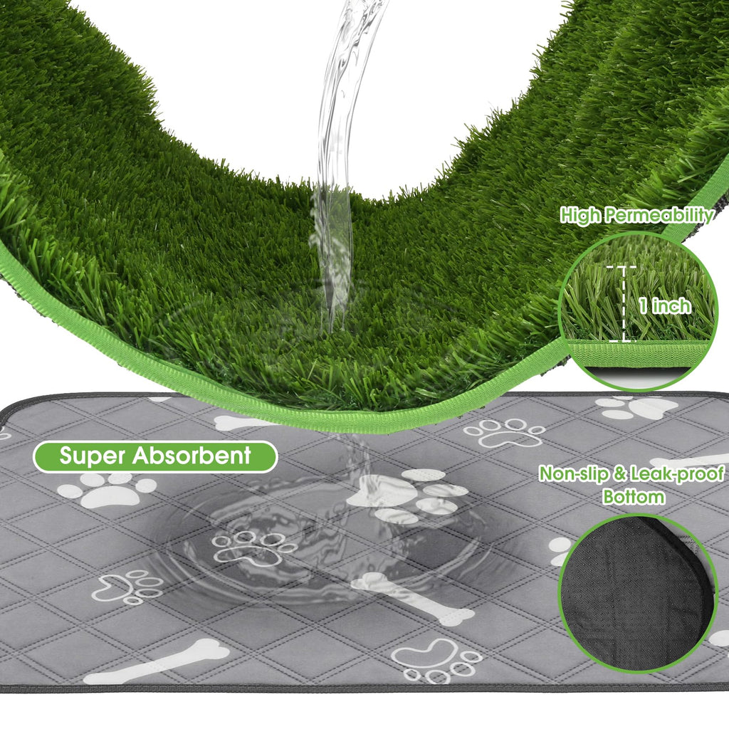 Washable Artificial Grass Dog Training Pad S139353