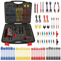110 Pcs Automotive Circuit Test Lead Kit with Black Carrying Case A12417