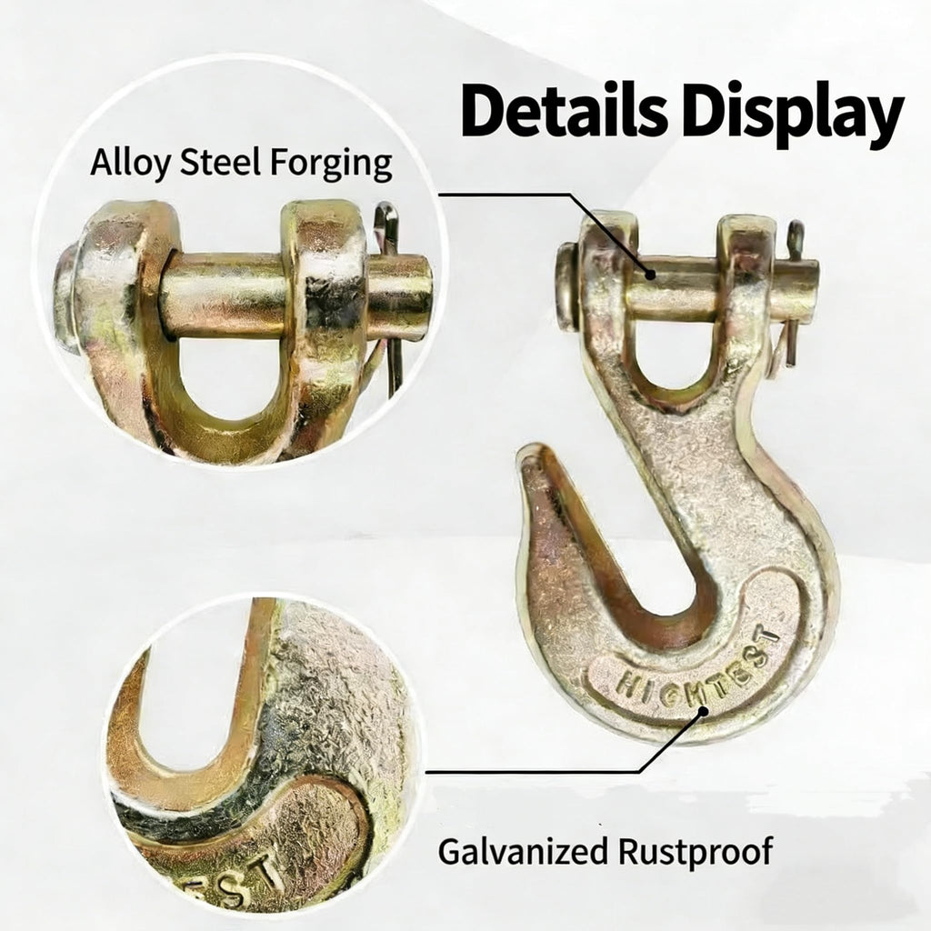 3/8" Grade 70 Clevis Grab Hook J794