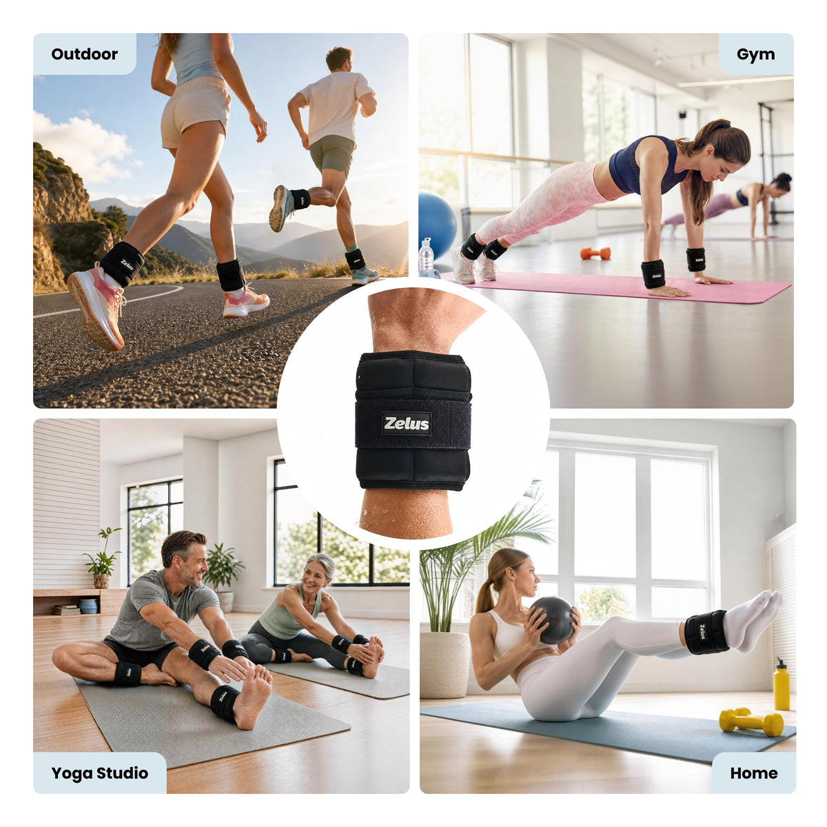 Adjustable Ankle Weights X800059