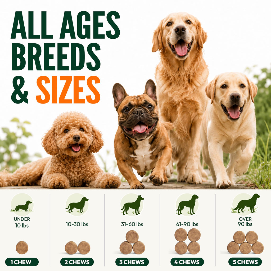 Flea and Tick Prevention for Dogs Chews V343044