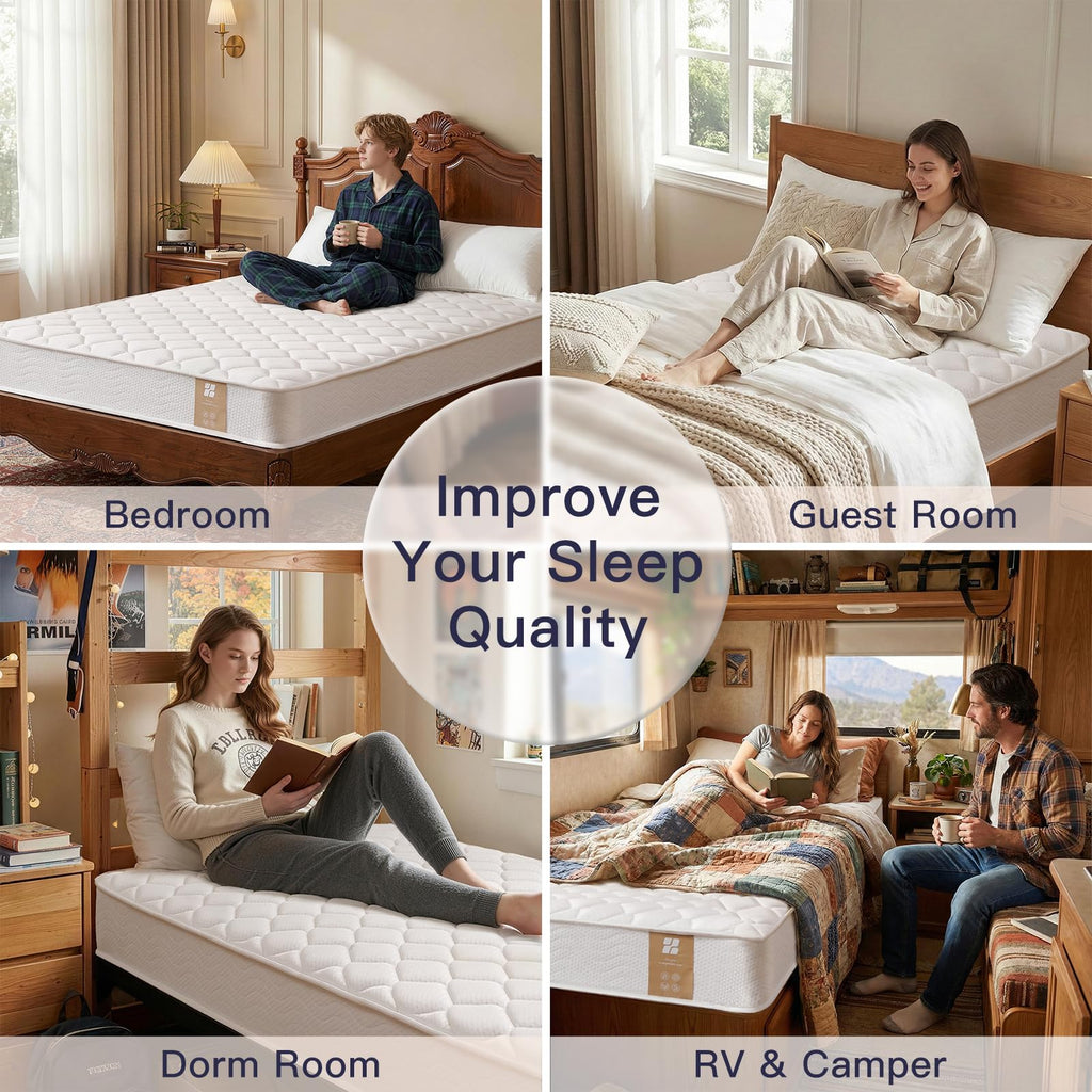 6 Inch Twin Mattress with Bonnell Spring I5587