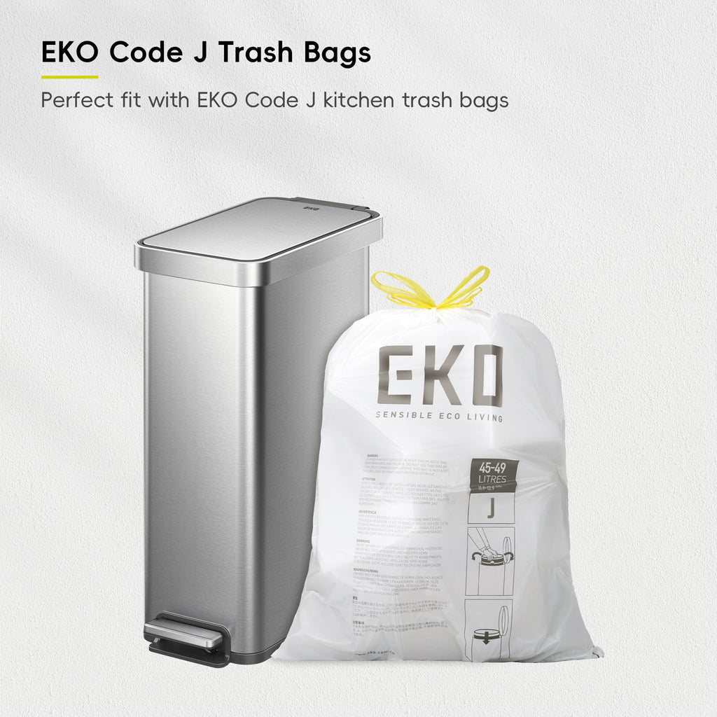 50L Stainless Steel Step Kitchen Trash Can with Lid X597