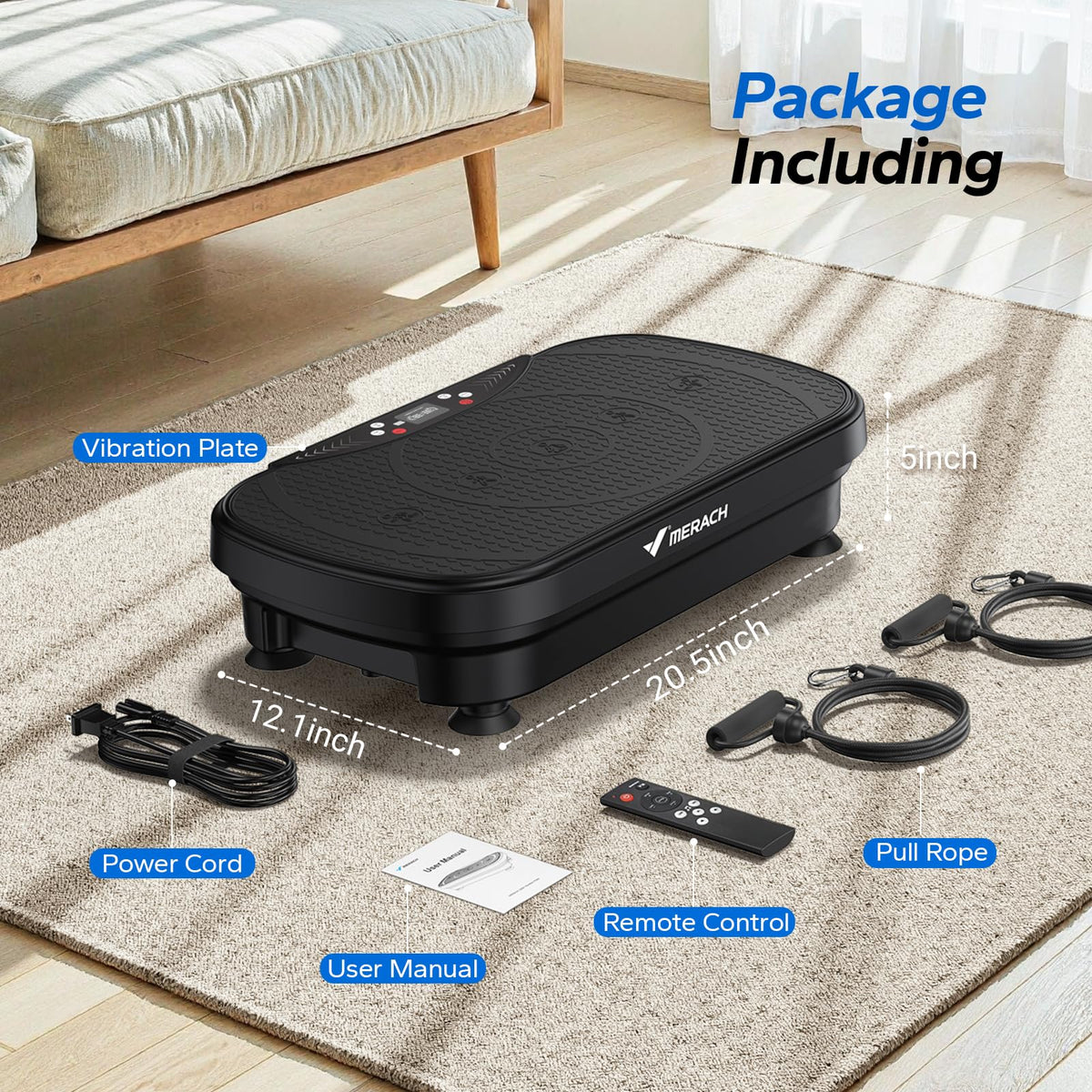 Vibration Plate Exercise Machine with 99 Speeds X84811