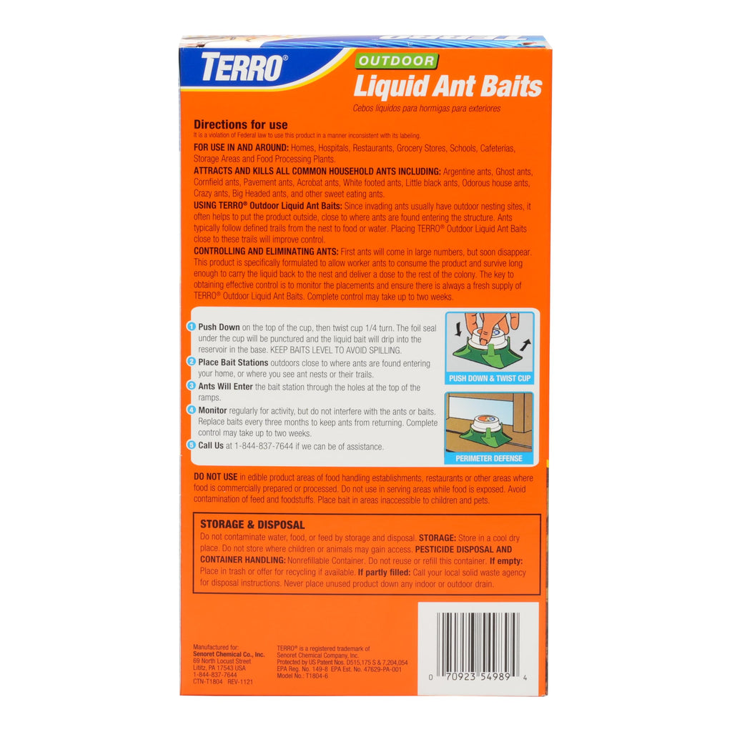 Outdoor Liquid Ant Bait Stations 12-Pack G290998