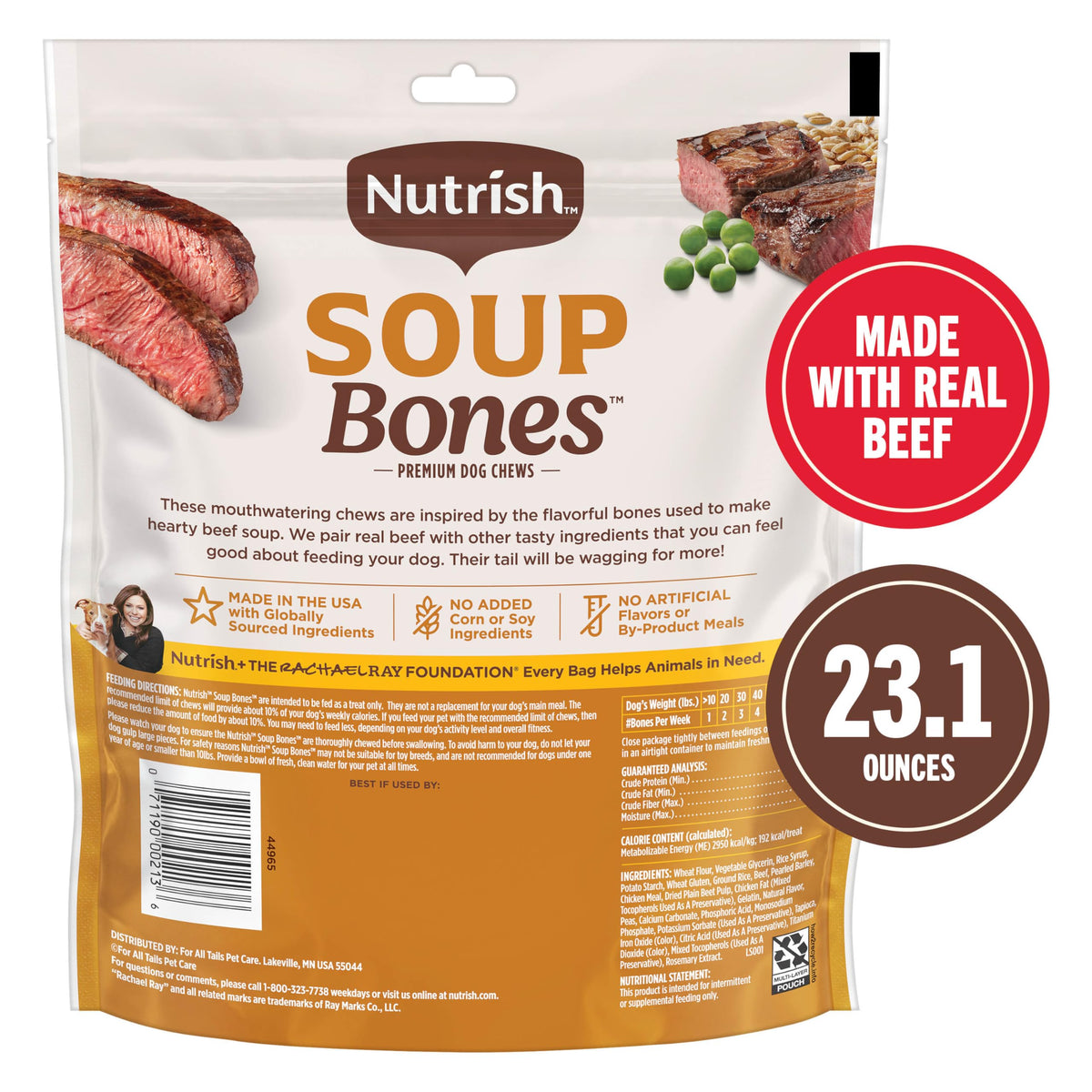 Beef Dog Chews 23.1 oz W6965