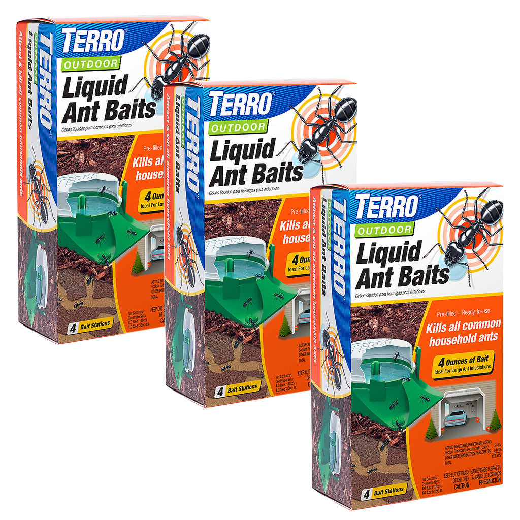 Outdoor Liquid Ant Bait Stations 12-Pack G290998